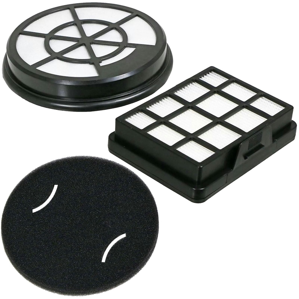 image 1 of SPARES2GO HEPA Filters Kit for Bosch BGC05 BGS05 Vacuum Cleaner BGC05A220A BGS05A220