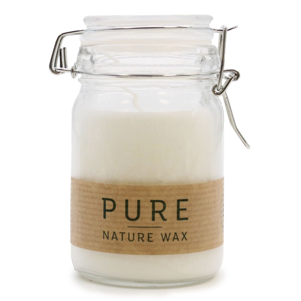 image 1 of Serenityy Pure Olive Wax Jar Candle 120x70 mm - White