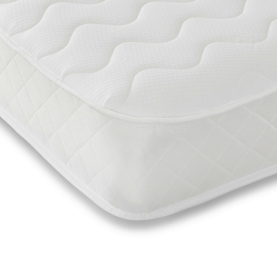 image 1 of Close Flame Hybrid Mattress - Soft Feel, Deep Quilted Plush Sleep Surface White | Double