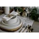 image 8 of Mikasa Dinner Set White Porcelain Camberlie 12 Piece