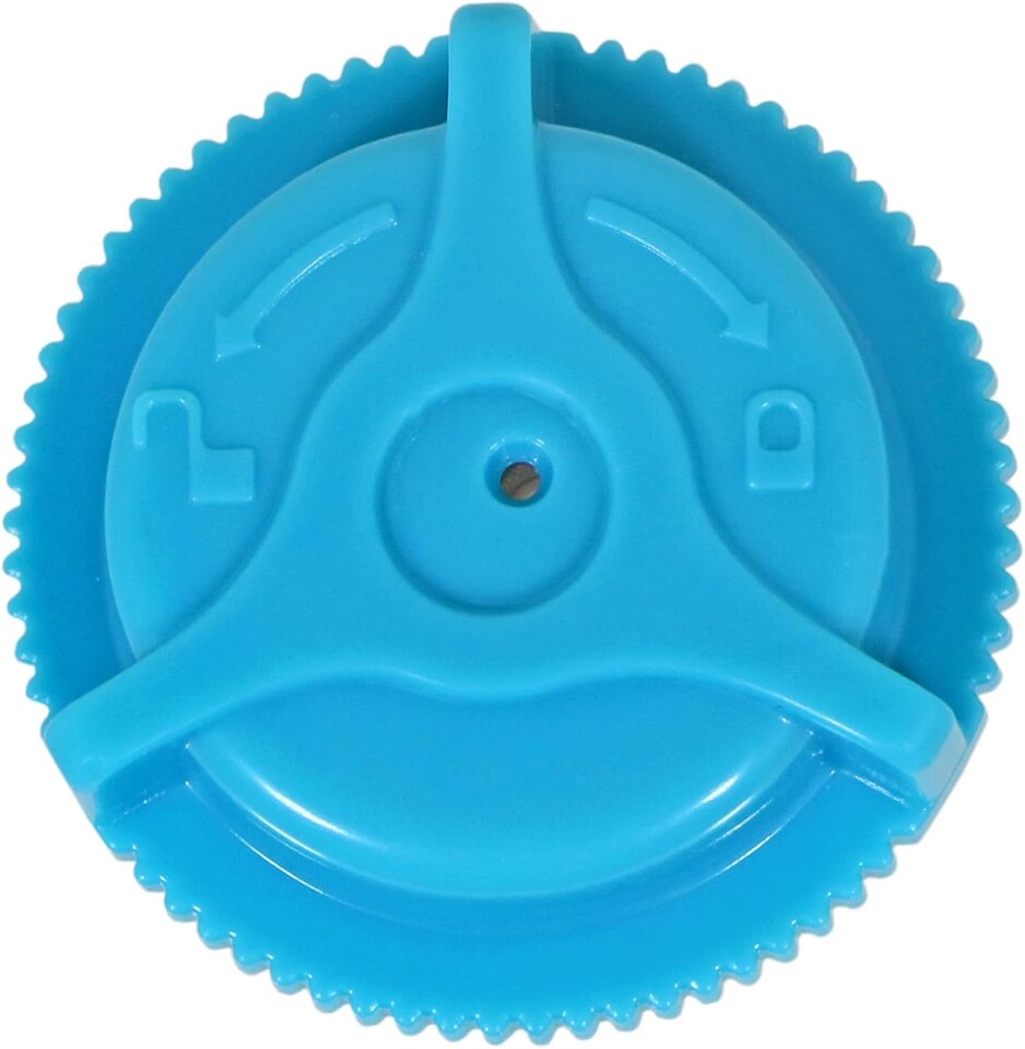image 1 of SPARES2GO Water Tank Cap Lid for Dirt Devil 11-in-1 5-in-1 Multifunction DDS04-P01 DDS04-E01 Steam Cleaner Blue