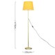 image 3 of ValueLights Gold Floor Lamp