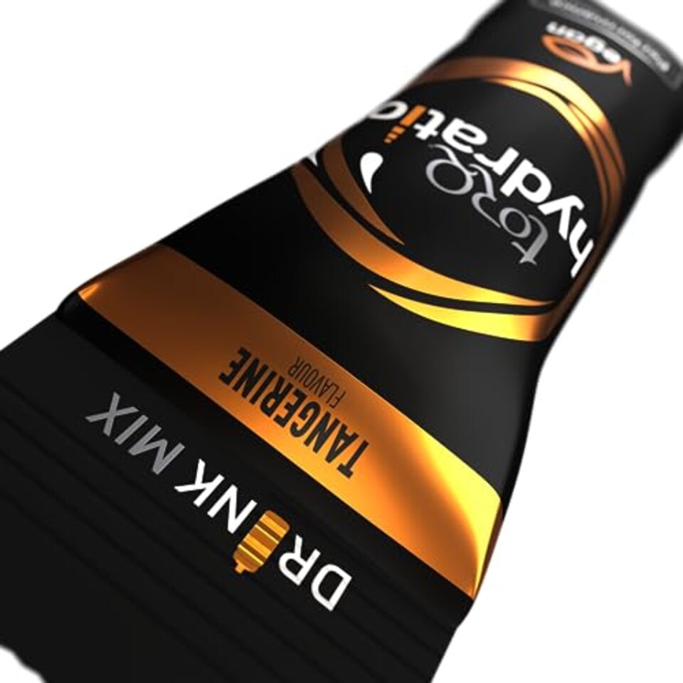 image 1 of Torq Hydration - Tangerine - Rapid Rehydration Electrolytes Powder Hypotonic Profile Running, Cycling, Sports Hydration Drink - Single Serve - Box Of 15