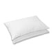 image 3 of Duck Feather Pillow Pair 100% Cotton Soft Cover Luxury Sleep White