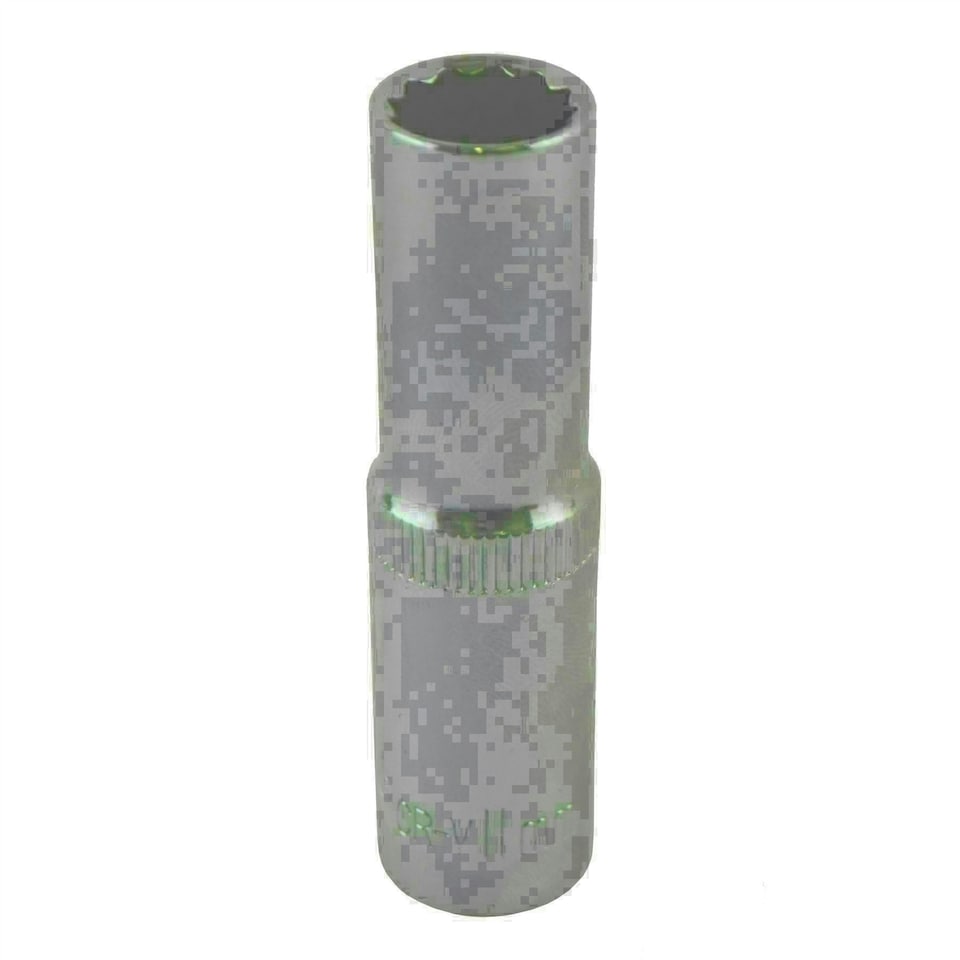 image 1 of 11mm 3/8" Drive Double Deep Metric Socket Double Hex / 12 Sided