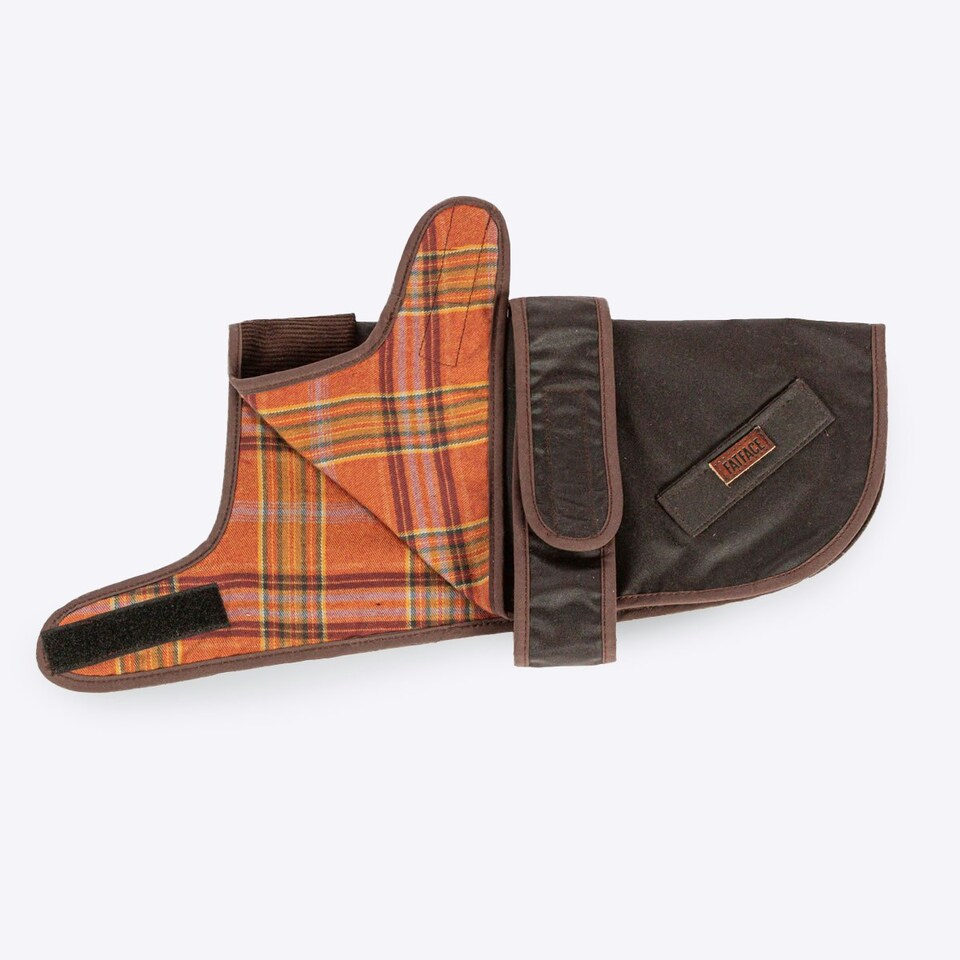 image 1 of Fatface Sussex Wax Dog Coat 50cm (20")