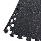 image 1 of 14mm Interlocking Rubber Topped EVA Foam Floor Mats - 62cm x 62cm | Black | Pack of 9
