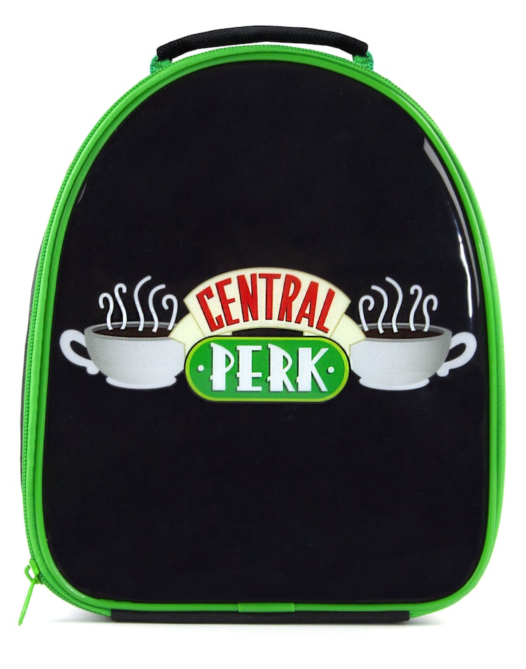 image 1 of FRIENDS Lunch Bag & 600ml Sports Water Bottle Set | Central Perk Adventure for Adults & Kids | Boys & Girls Black Food Container | TV Series Nostalgia | Durable Material for Everyday Adventures