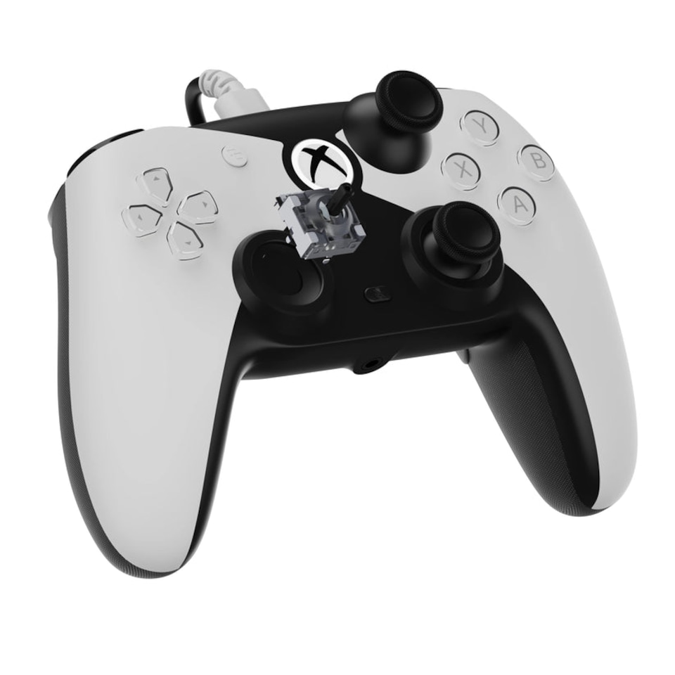 image 1 of Hyperkin Competitor Wired Xbox Controller with Hall Effect Sticks (White)