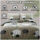 image 7 of VELVETIO Sheep Duvet Cover Set Reversible Polycotton Easy Care Beddings Grey | Double