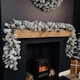 image 2 of 2.7m Green Snow Flocked Christmas Garland with 190 Tips
