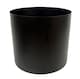 image 3 of Metal Planter Stand Gold Black Metal Plant Pot 62cm x 18cm Leaf Design UK Botanik | Gold