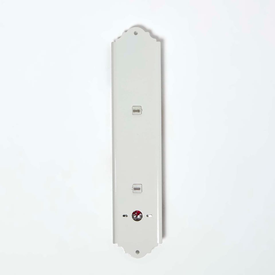 image 1 of Homescapes Outdoor Thermometer with Woodland Animal Design