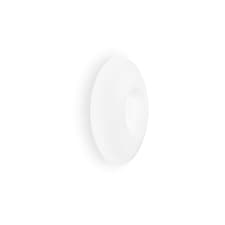 Glory 3 Light Large Ceiling Flush Light White, E27