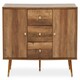 image 1 of Interiors by Premier Functional Sideboard, Intricate Detailing Two Door Sideboard, Sturdy And Durable Industrial Sideboard Brown