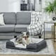 image 2 of PawHut Dog Bed Calming Pet Bed Dog Mattress for Medium Dogs - Charcoal Grey