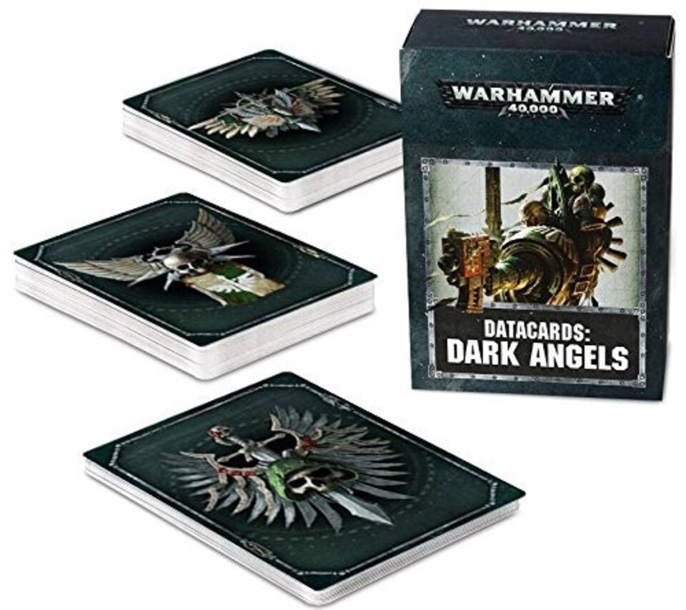 Games Workshop Warhammer 40,000 Datacards: Dark Angels