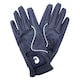 image 1 of Coco Equestrian Blue (M) Ladies Synthetic Leather Horse Riding Gloves | Blue