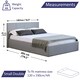 image 2 of Side Lift Storage Bed With Hybrid Mattress Small Double Ottoman Bed