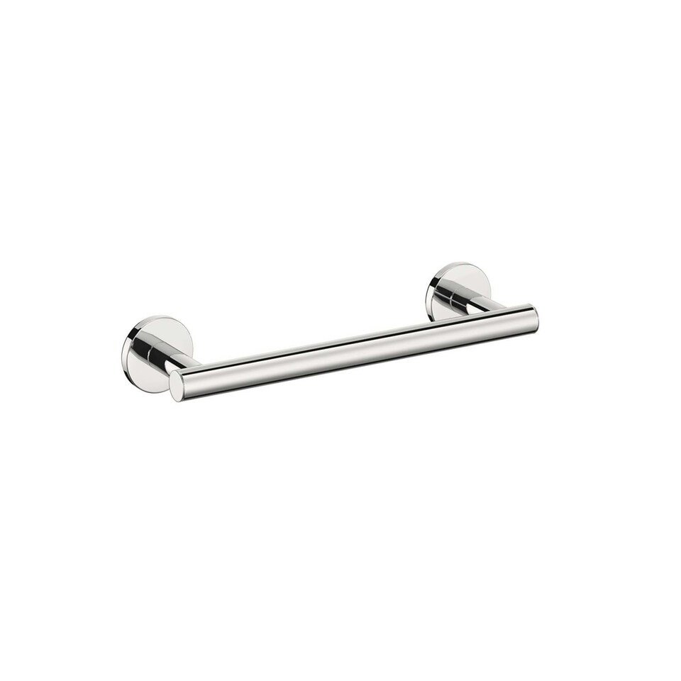 image 1 of Cosmic Wall Mounted Towel Round Rail with Chrome Finish for Bathroom 31 cm