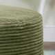 image 3 of icon Frankie Beanbag Footstool Corduroy Sage Green Green