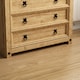 image 5 of Vida Designs Corona 5 Drawer Chest of Drawers Rustic Furniture, Solid Pine Wood