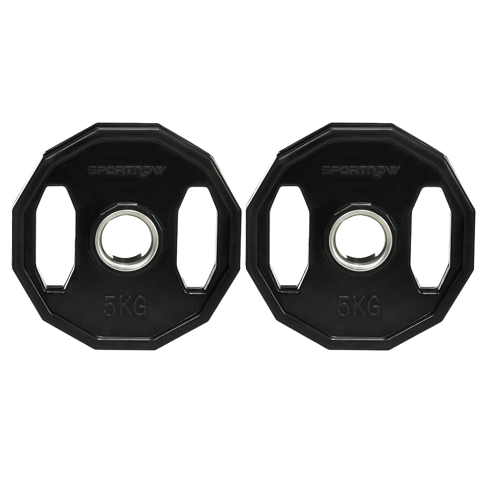 image 1 of SPORTNOW Olympic Weight Plates Set