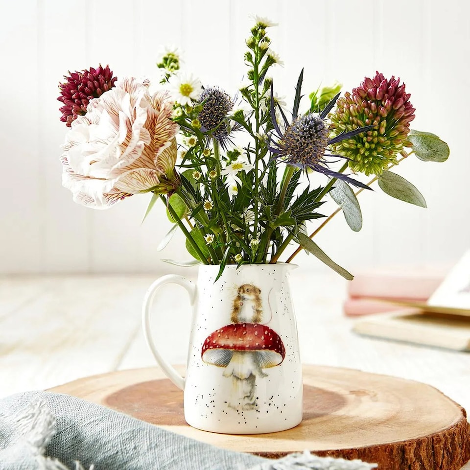 image 1 of Wrendale Designs Mouse Design Posy Jug