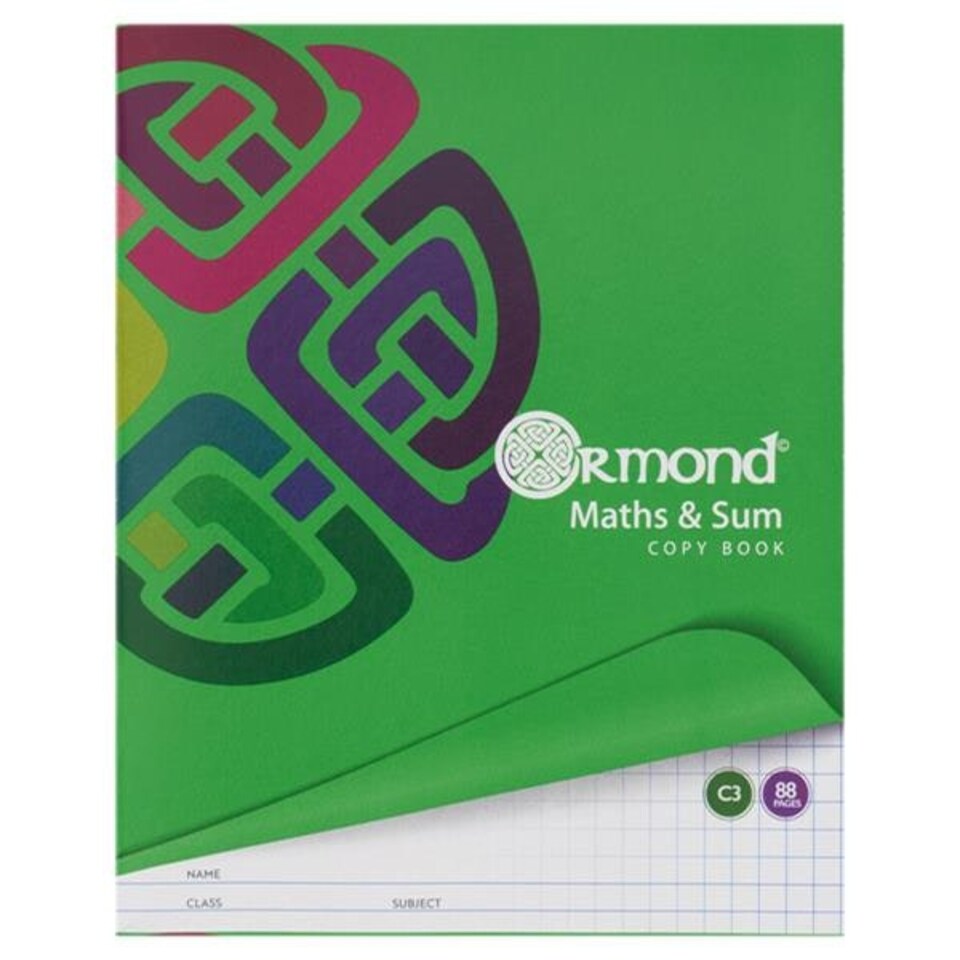 image 1 of Pack of 5 88 Pages C3 Sum Copies by Ormond