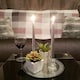 image 3 of Prices Fresh Air Venetian 10 inch Dinner Candle Pack of 10 Wrapped Silver