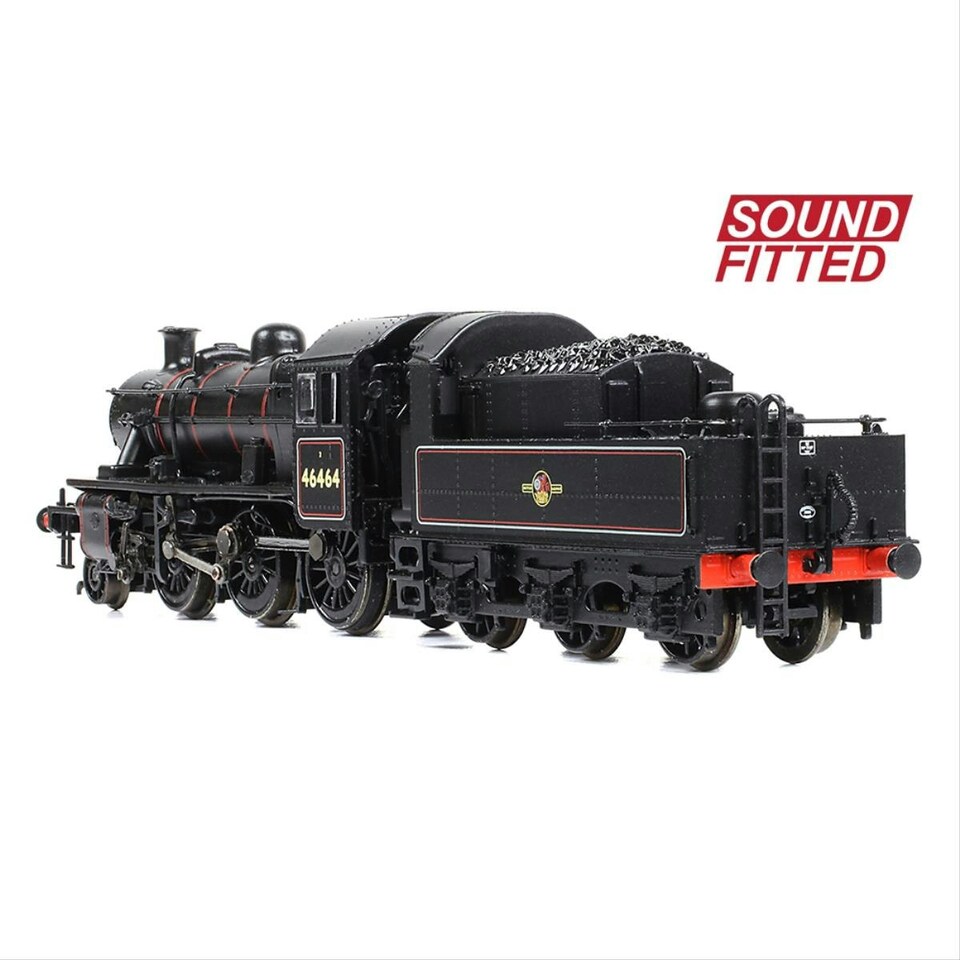 image 1 of Graham Farish 2MT 46464 BR Late Lined Black (DCC-Sound)