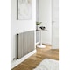 image 1 of 600mm (H) x 1000mm (W) - Stainless Horizontal Radiator (Paris) - SINGLE Panel - (0.6m x 1m) - Depth 63mm