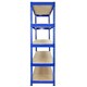 image 5 of 3 x Q-Rax Blue 120 x 50 x 180cm & 2 x Racking Blue 90 x 50 x 180cm Blue