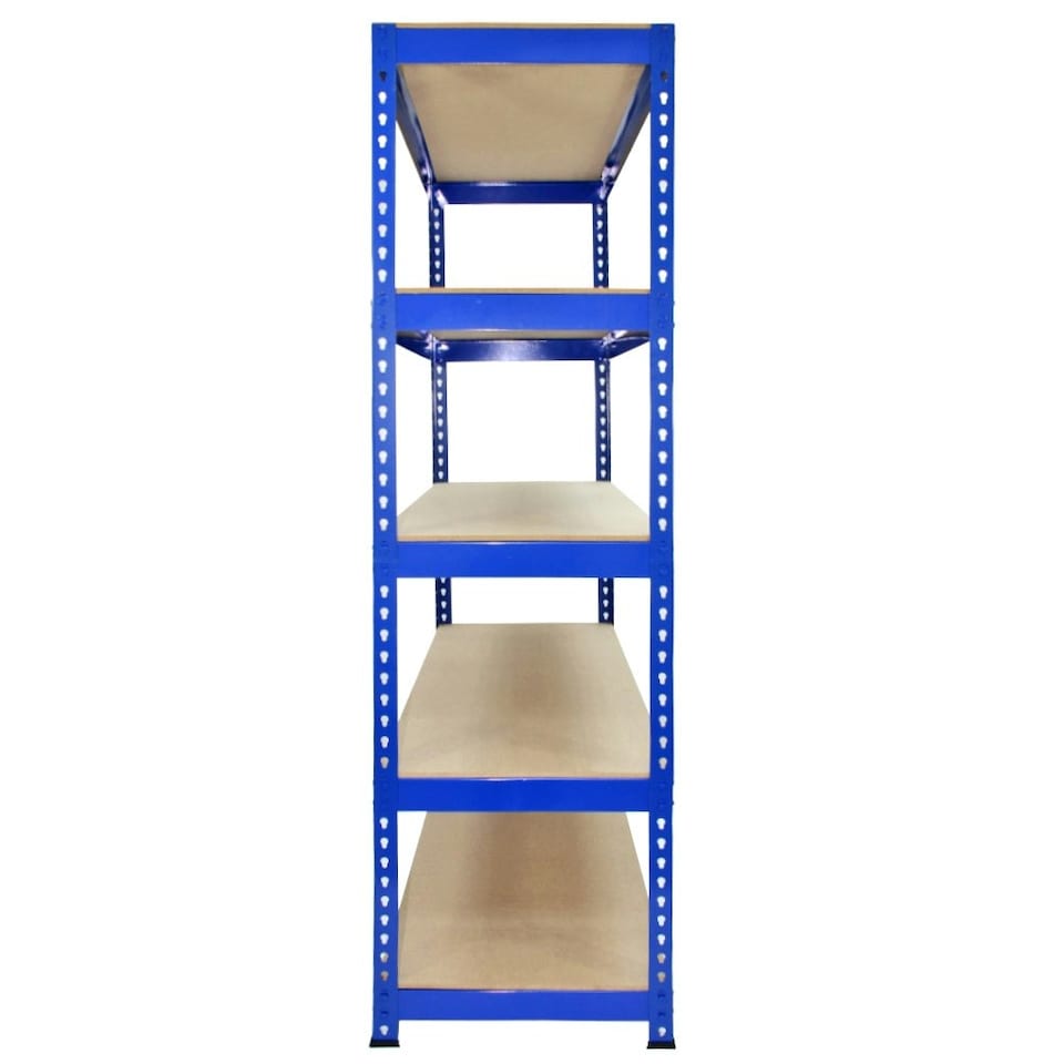 image 1 of 3 x Q-Rax Blue 120 x 50 x 180cm & 2 x Racking Blue 90 x 50 x 180cm Blue
