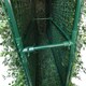 image 5 of True Products Premium Freestanding Artificial Fern Hedge on Metal Frame - Medium