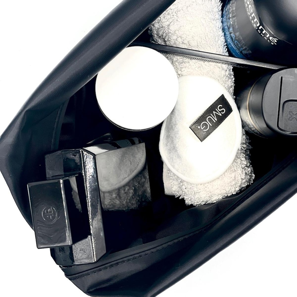 image 1 of SMUG Wash Bag - Black