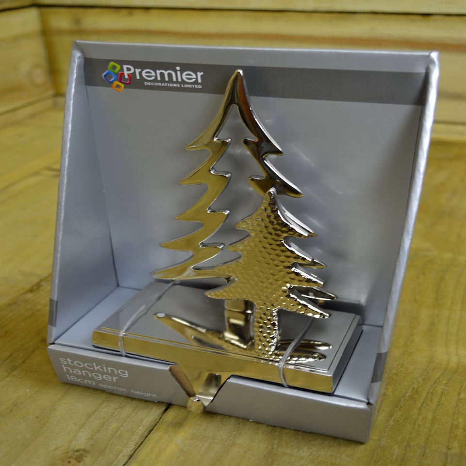 image 1 of Premier Decorative Stocking Hanger Hook for Fireplace / Windows - Design A