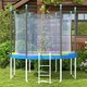 image 8 of SPORTNOW 8FT Trampoline Pad Spring Cover, Waterproof, Multi-Colored