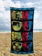 image 2 of Sunglasses Beach Towel 85x160cm | Multi | One size | 1
