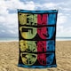 image 2 of Sunglasses Beach Towel 85x160cm Multi | One size