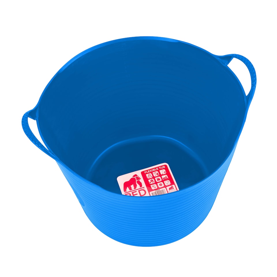 image 1 of Red Gorilla - Gorilla Tub 38L - Flexible Multi-Use Bucket | Blue