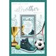 image 1 of Happy Birthday Brother With Love Keepsake Treasures Greeting Card