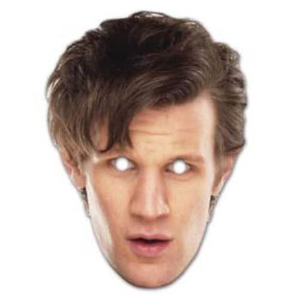 Dr Who The 11th Doctor Matt Smith Cardboard Face Mask