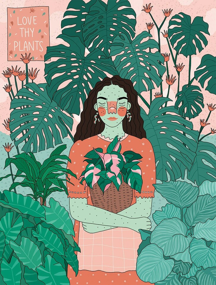 image 1 of Love Thy Plants 1000 Piece Jigsaw Puzzle