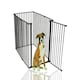 image 1 of Bettacare Extra Tall Pet Pen, 72cm x 118cm, Black, 105cm High, Dog Pen for Pets, Dogs and Puppies, Easy Installation Black