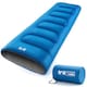 image 1 of Envelope Sleeping Bag 2 Season Single Adult Outdoor Camping 200gsm Trail | Blue | Single | 1