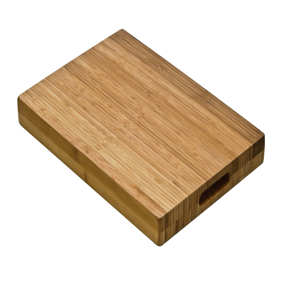 image 1 of Interiors By Premier Bamboo Butchers Chopping and Serving Board, Durable 36x26cm Eco-Friendly Cutting Board