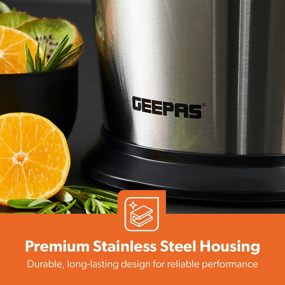 image 1 of GEEPAS 100W Citrus Juicer Electric Orange Juicer
