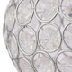 image 2 of Clear Jewelled Globe Light Shade | Chrome | Clear | Small | 1