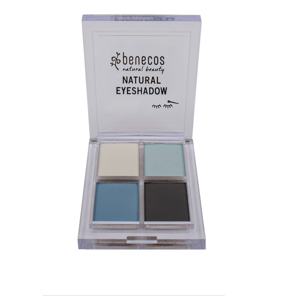 BENECOS - Natural Quattro Eyeshadow - True Blue Blue